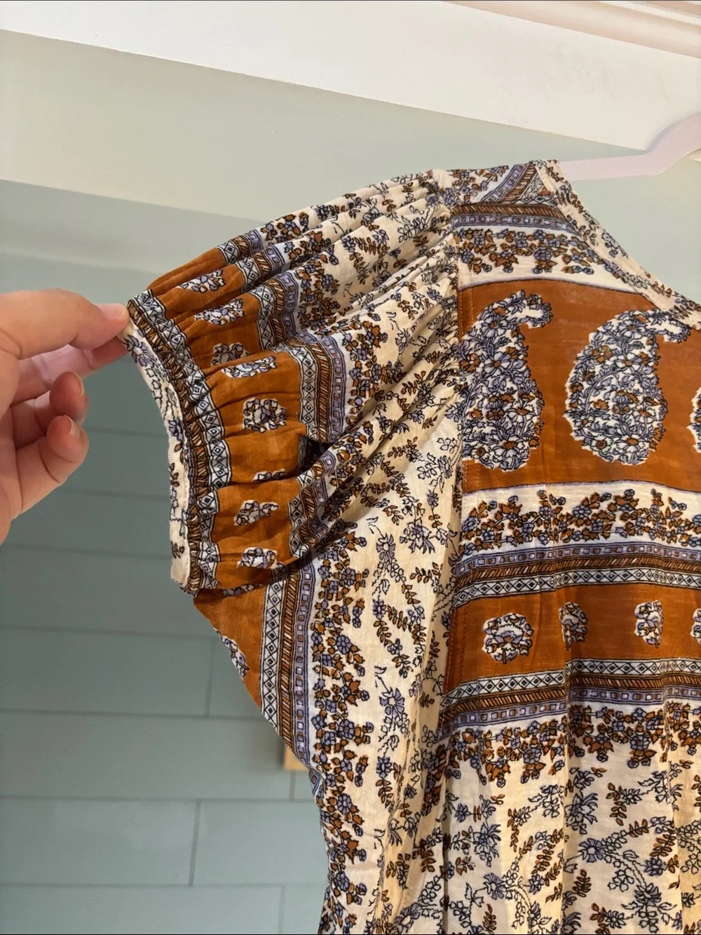 Free People Paisley Tee
